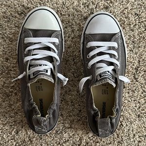 Converse Gray Chuck Taylor All Star Shoreline Slip On Sneaker Youth 4